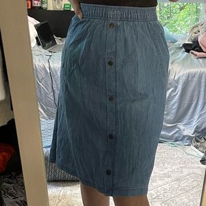Cat and Jack Jean skirt with pockets